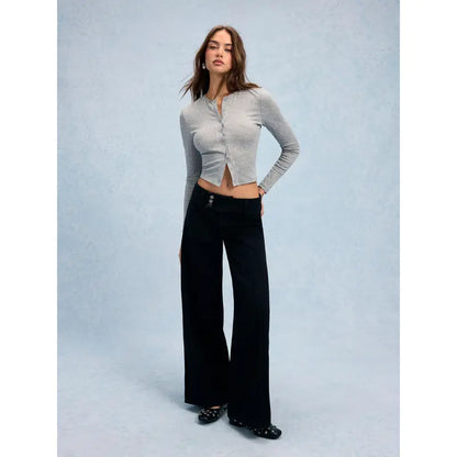 Denim Low Rise Baggy Jeans