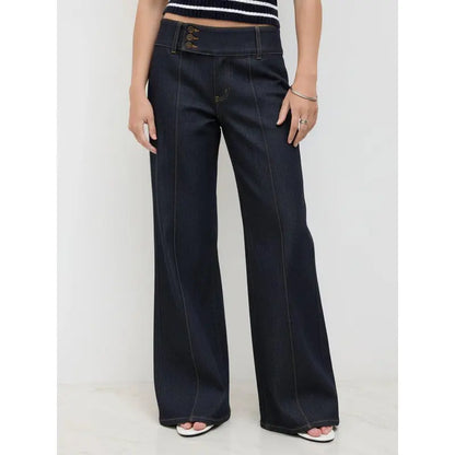 Denim Low Rise Baggy Jeans