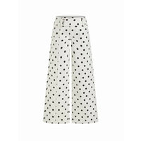 White Polka Dots