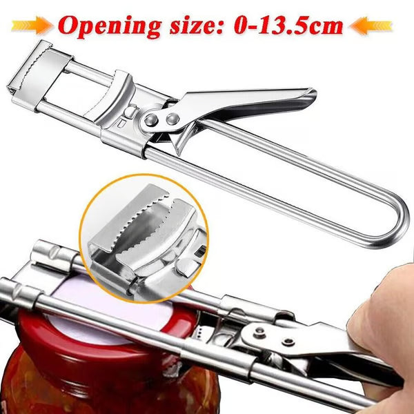 Adjustable Stainless Steel Jar Opener