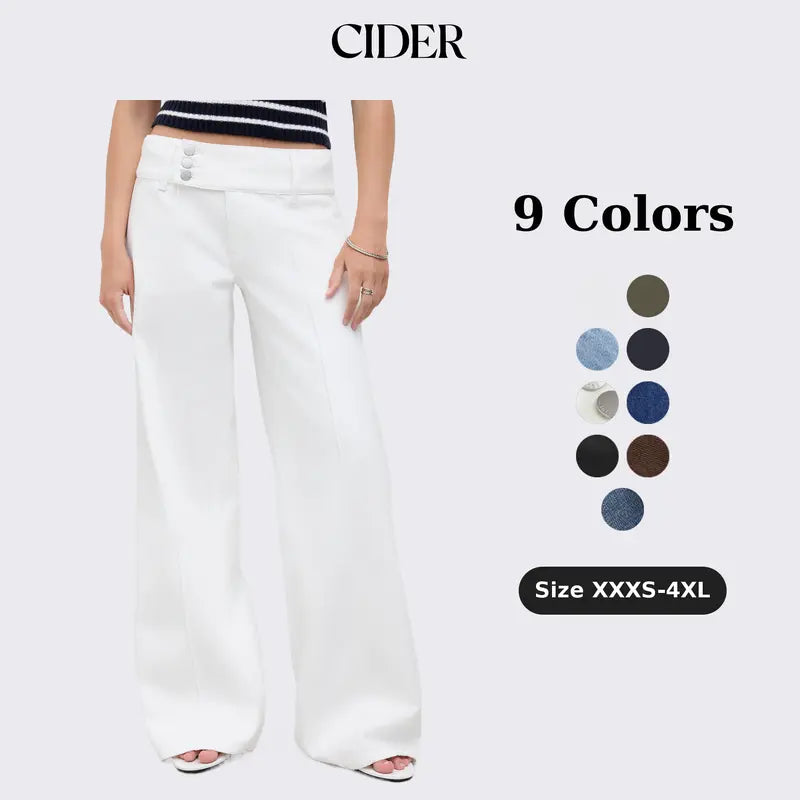 Denim Low Rise Baggy Jeans