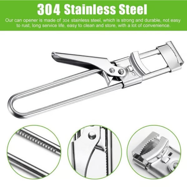 Adjustable Stainless Steel Jar Opener